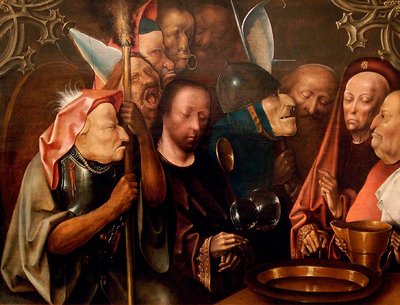 Christus voor Pilatus door Hieronymus Bosch